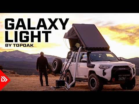 Видео: Палатка на крышу TopOak Galaxy Light | Легкая и созданная для путешествий по суше