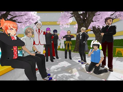 Видео: Соперницы сменили пол в Яндере симулятор / Yandere Simulator Male Rivals Mod