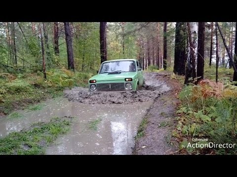 Видео: Сток Нива. Испытания на проходимость.