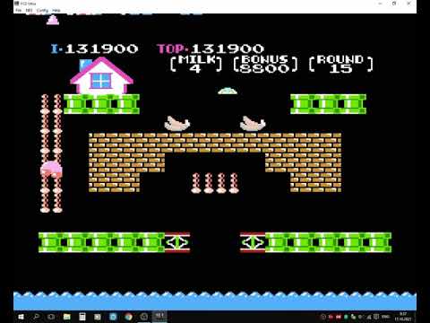 Видео: Dendy | Прохождение Nuts & Milk с пропусками уровней | Режим PAL.