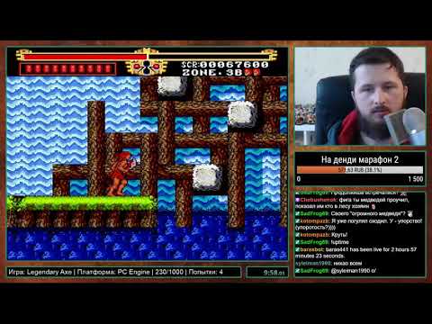 Видео: Legendary Axe на PC Engine Прохождение [231/1000]