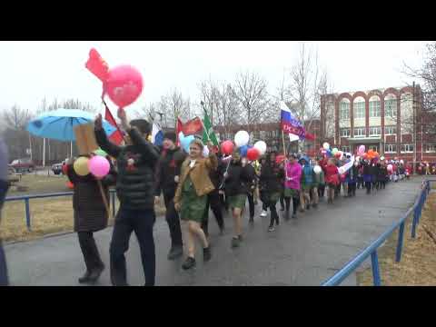 Видео: Парад Победы 9 мая 2022 года п. Юктали - видеоролик