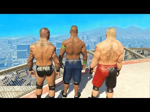 Видео: Приколы в GTA 5 | WDF 78 | WWE Нагиботерапия