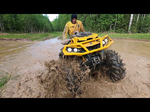 Видео: ЖЕСТКИЙ ГРЯЗЕМЕС НА КВАДРОЦИКЛАХ BRP против CFmoto