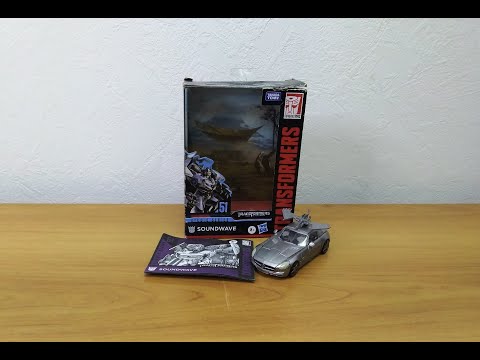 Видео: Обзор трансформера Soundwave - Studio series - SS-51 - Deluxe class - Hasbro. Музей Р-ТФ.