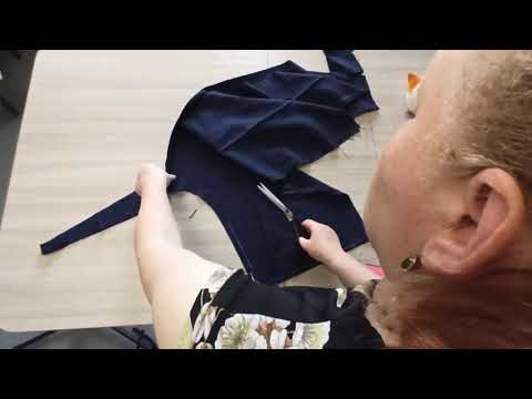 Видео: Как сшить мужские брюки. Ч. 2. Осноровка после примерки.