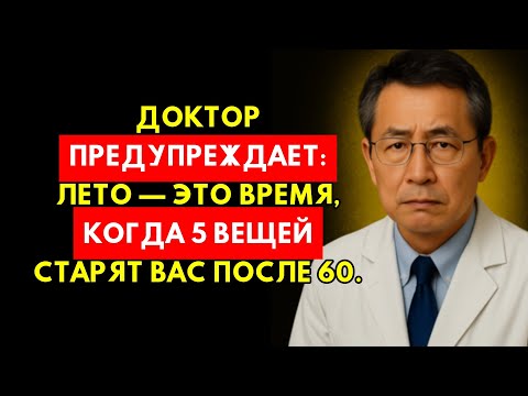 Видео: Доктор Предупреждает: 5 Вещей, Что Летом Старят После 60 – Откройте Секрет Молодости!
