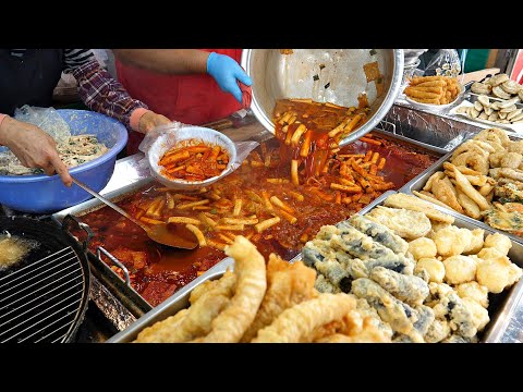 Видео: восхитительный ресторан tteokbokki, который часто посещают звезды K-pop. / Корейская еда