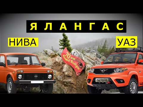 Видео: Не пытайся доехать на машине! Нива VS Патриот. Офроуд на Ялангас.
