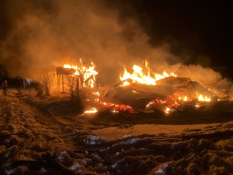 Видео: ПОЖАР №5 Обрыв магистральной линии. Где вода?