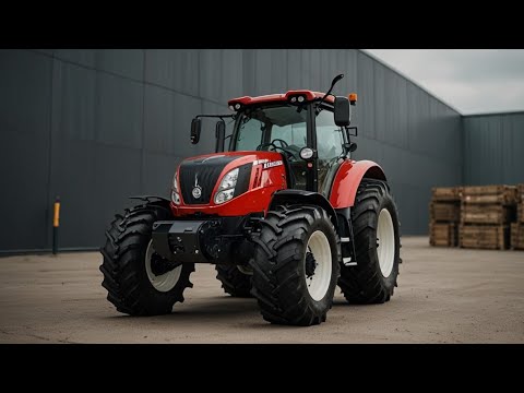 Видео: New Holland T4F — мощный и компактный трактор для фермеров | Полный обзор от United Info Car