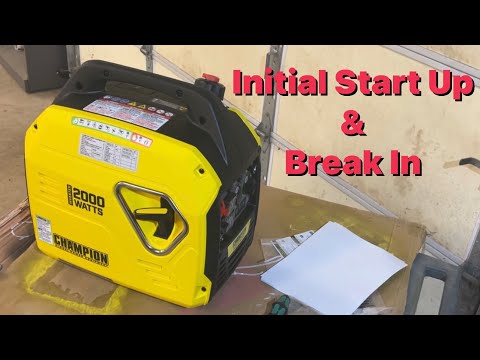 Видео: Как запустить новый генератор | Champion