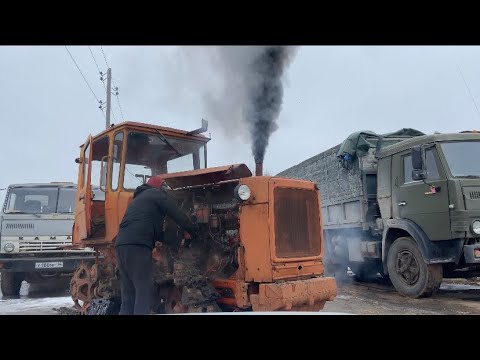 Видео: Первый запуск ДТ-75 после покупки. Ремонт форсунок дт 75 Часть 1