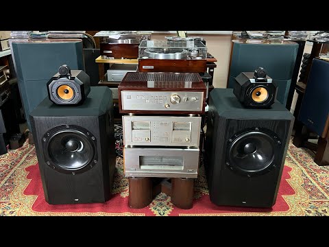 Видео: Великолепие B&W 801 and Luxman C-05 M-05