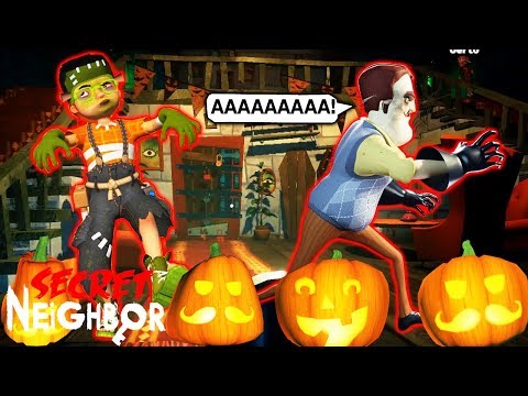 Видео: ПРИВЕТ СОСЕД в ШОКЕ РЕБЁНОК СТАЛ ЗОМБИ! - Hello Neighbor Secret по сети прятки