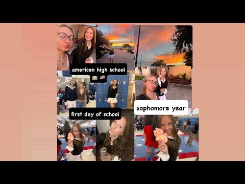 Видео: 📚 Первый день в американской школе ! august 11/2025 (sophomore year) 