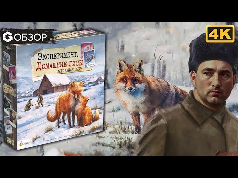 Видео: ЭКСПЕРИМЕНТ ДОМАШНИЕ ЛИСЫ - ОБЗОР настольной игры The Fox Experiment | Geek Media