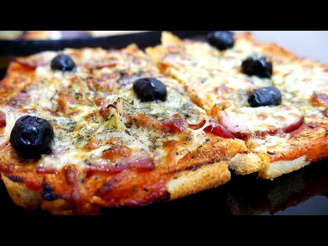 Видео: "ПИЦА" от стар хляб и кетчуп