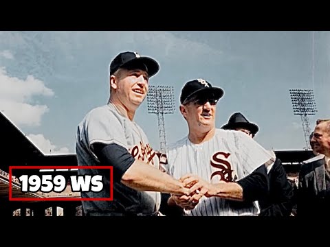 Видео: Видеозапись Мировой серии 1959 года ⭐️ «Лос-Анджелес Доджерс» против «Чикаго Уайт Сокс» [в цвете ...