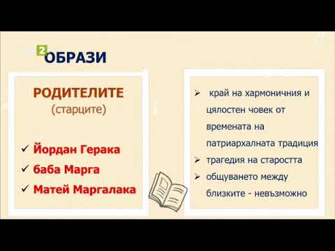 Видео: „Гераците“ на Елин Пелин