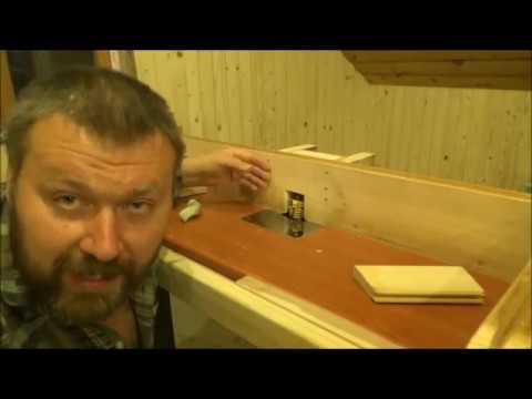Видео: Фрезерный стол из веток, соплей и железа