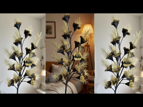 Видео: Новые цветы из фоамирана и ленты || Идеи для поделок из фоамирана