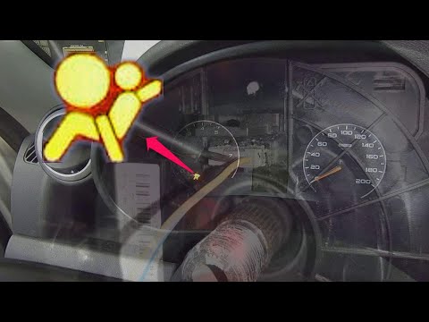 Видео: Горит подушка безопасности Lada Granta