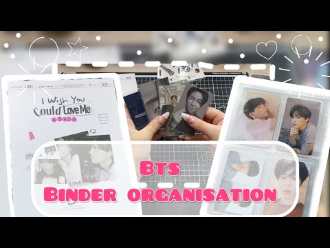Видео: Организация биндера BTS ⭐️ BTS Binder organisation #kpop #music #bts #army #organisation #binder