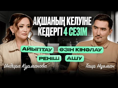 Видео: Ақшаның келуіне кедергі 4 сезім: айыптау, өзін кінәлау, реніш, ашу | Таир Нұғман | Индира Курманова