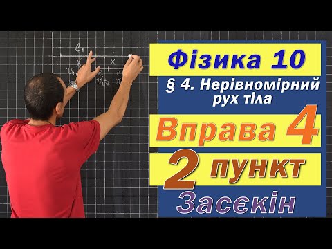Видео: Засєкін Фізика 10 клас. Вправа № 4. 2 п