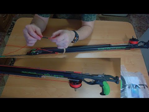 Видео: Ружьё Salvimar Metal ROLLER 75 Установка катушки и готовим его к сезону охоты.