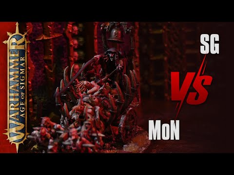 Видео: Телега! | Soulblight Gravelords vs Maggotkin of Nurgle | Паста Горя