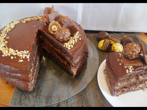 Видео: Торта Фереро Рошер / Ferrero Rocher / Истински шедьовър в сладкарството