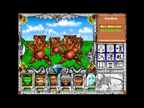 Видео: Регионы A-1 и A-2. Изгоняем орков и гоблинов. Might and Magic III: Isles of Terra #3