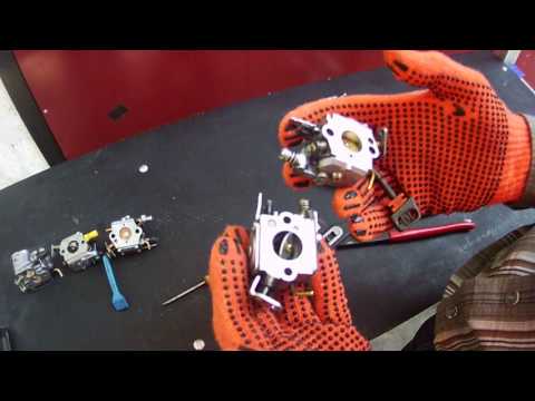 Видео: Диагностика карбюратора на бензопилах и мотокосах(ускоритель,форсунка)