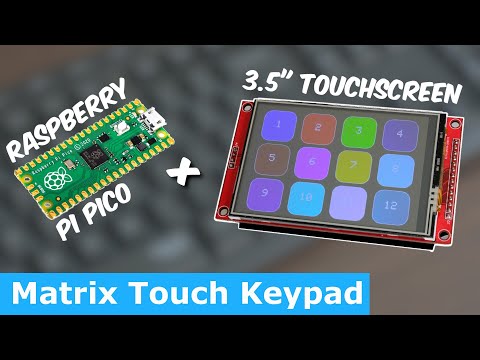 Видео: Как собрать сенсорную клавиатуру Pi Pico Matrix