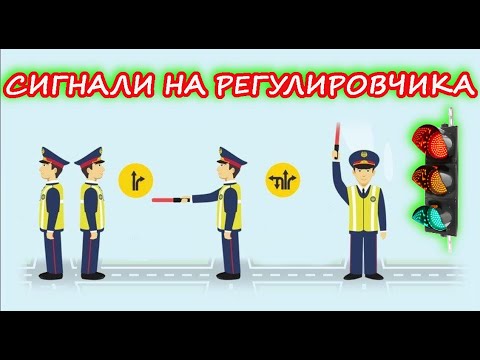 Видео: Сигнали на регулировчика| Урок за начинаещи шофьори | Шофьорски курс | Инструктор | Уроци