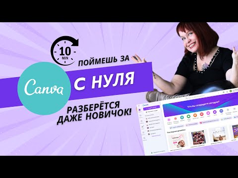 Видео: CANVA с нуля! Дизайн банера за 5 мин. Секреты работы с шаблонами в CANVA.