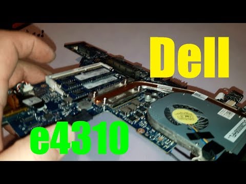 Видео: Dell e4310 - как разобрать и почистить от пыли