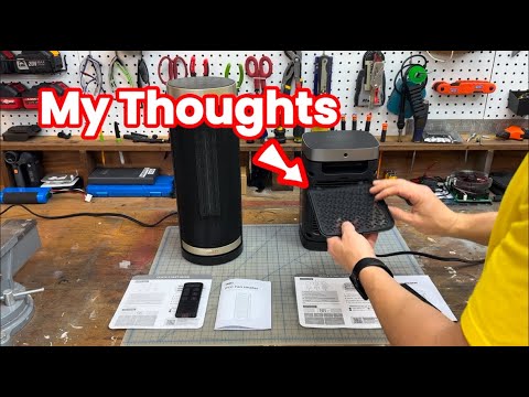 Видео: Dreo Space Heater, сравнение портативных электрообогревателей мощностью 1500 Вт