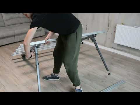 Видео: Стол для обработки крупноформатной плитки