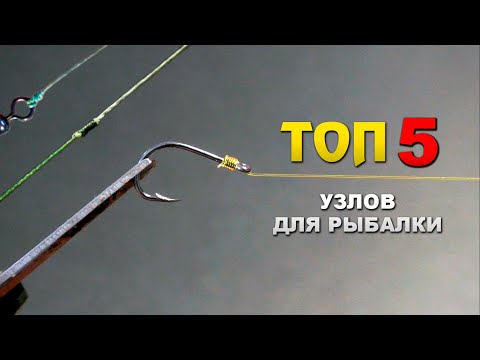 Видео: ТОП 5 УЗЛОВ ДЛЯ РЫБАЛКИ НА ВСЕ СЛУЧАИ