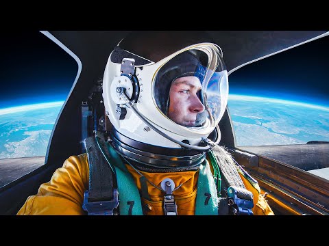 Видео: Полет на самолете-разведчике U-2 на высоте 70,000 футов к краю космоса