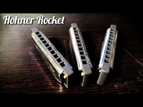 Видео: Губная гармошка "Rocket" обзор и сравнение тональностей (Bb,A,C)