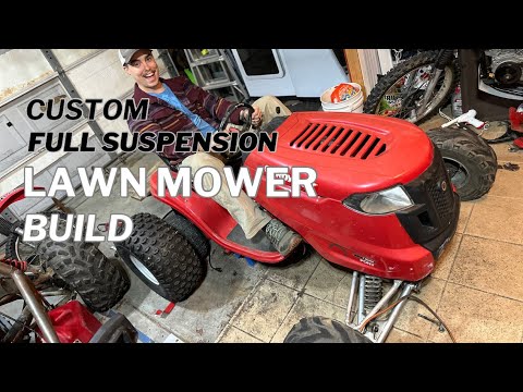 Видео: Сборка газонокосилки с полной подвеской на заказ, часть 1