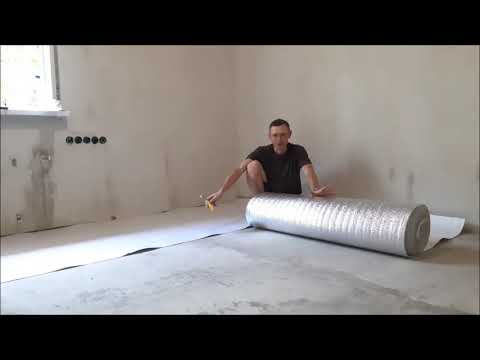 Видео: Ламинат на не очень ровный пол.