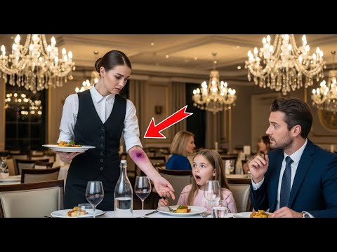 Видео: Дочь миллионера заметила синяки официантки… и её действия шокировали всех