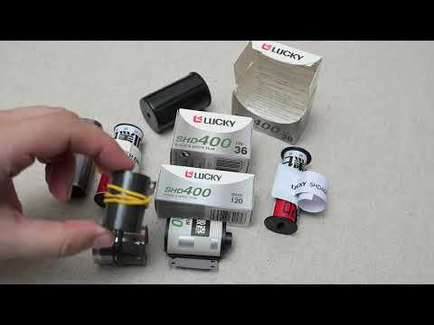 Видео: Обзор фотопленки lucky SHD 400
