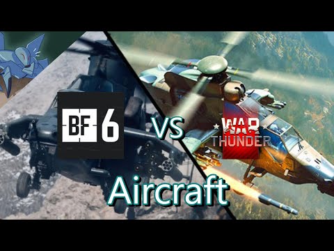 Видео: Самолеты Battlefield 6 против самолетов War Thunder