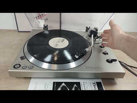Видео: Проигрыватель винила Technics SL-1301. Made in Japan. ТЕСТ.